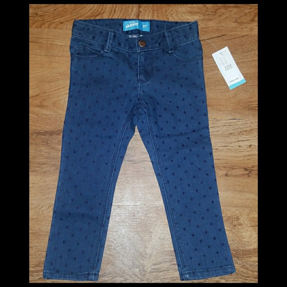 3 for $15 Old navy polka dot skinny pants